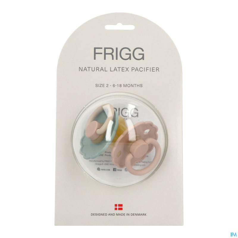 Frigg daisy tetines latex t2 willow/gold 2
