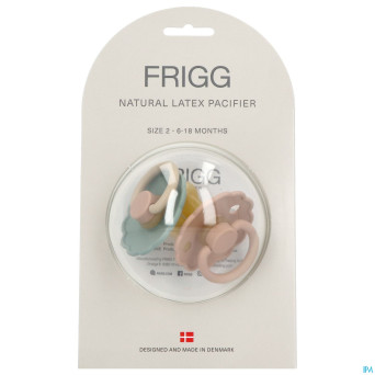 Frigg daisy tetines latex t2 willow/gold 2