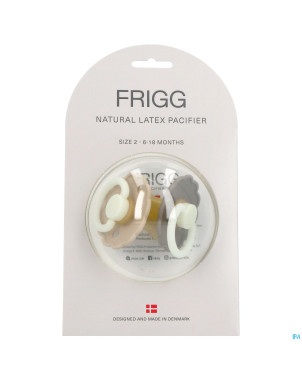 Frigg daisy night tetines latex t2 porto/crois. 2