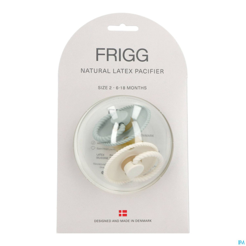 Frigg rope tetines latex t2 cream/sage 2