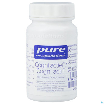 Pure encapsulations cogni actif    v-caps 60