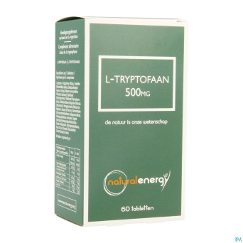 Natural energy l-tryptophane 500mg comp 60