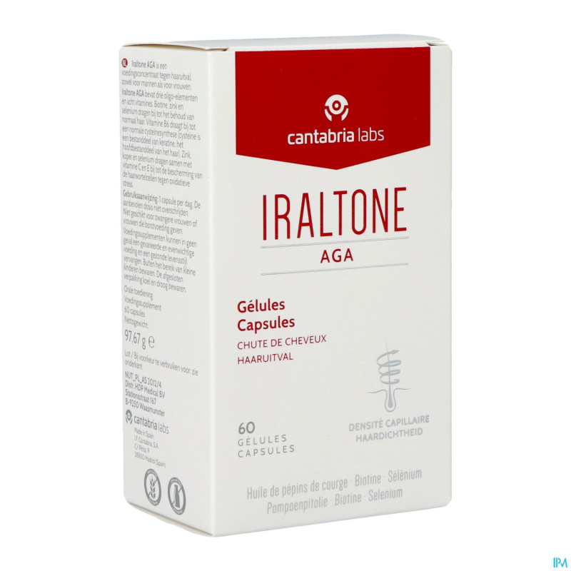 Iraltone aga    caps 60 nf