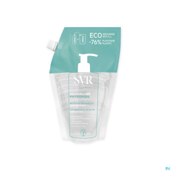 Svr physiopure eau micellaire eco recharge 400ml