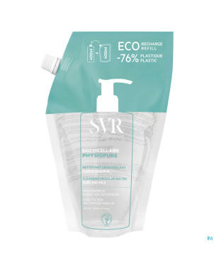 Svr physiopure eau micellaire eco recharge 400ml