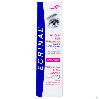 Ecrinal mascara noir triple action    7,4ml
