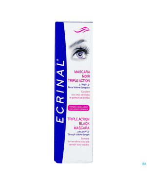 Ecrinal mascara noir triple action    7,4ml