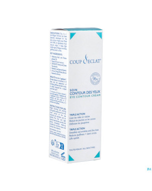 Coup d'eclat soin contour yeux triple action  15ml