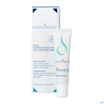 Coup d'eclat soin contour yeux triple action  15ml