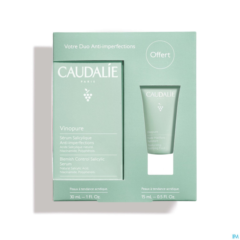 Caudalie coffret vinopure   2 prod.