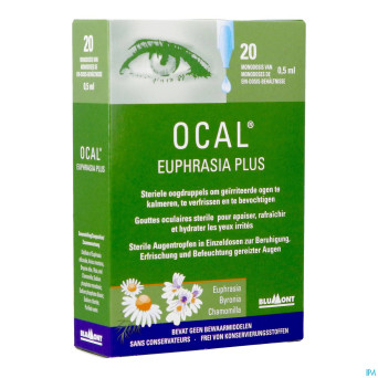 Ocal euphrasia plus monodoses    20x0,5ml