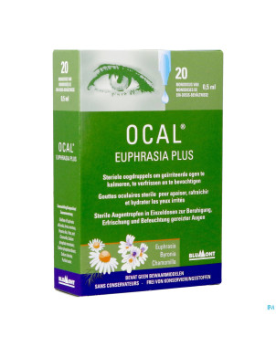 Ocal euphrasia plus monodoses    20x0,5ml