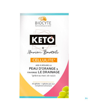 Biocyte keto cellulite    caps 60