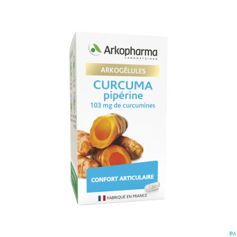 Arkogelules curcuma    caps 130 nf