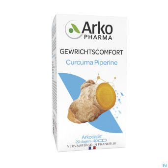 Arkogelules curcuma    caps 40 nf