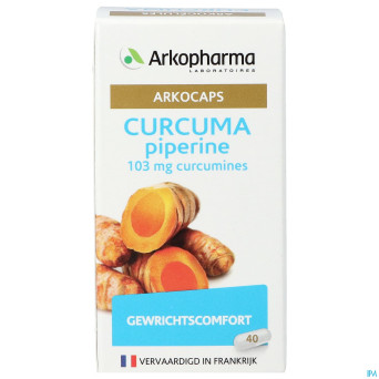 Arkogelules curcuma    caps 40 nf