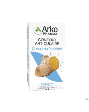 Arkogelules curcuma    caps 40 nf