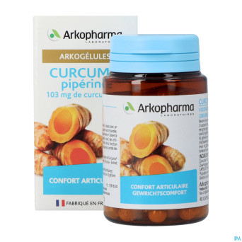 Arkogelules curcuma    caps 40 nf