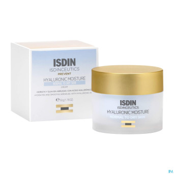 Isdinceutics hyaluronic hydratant normal/seche 50g