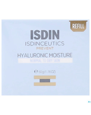 Isdinceutics hyaluronic hydra norm/sec recharge50g