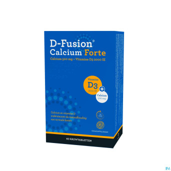 D-fusion calcium forte 500/2000    comp croq 60
