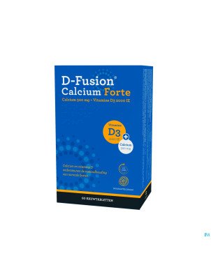 D-fusion calcium forte 500/2000    comp croq 60