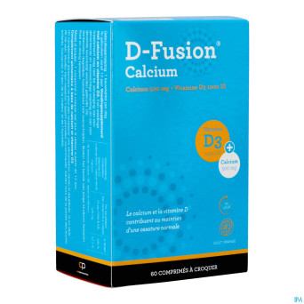 D-fusion calcium 500/1000    comp croq 60