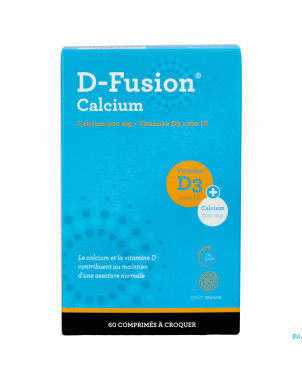 D-fusion calcium 500/1000    comp croq 60