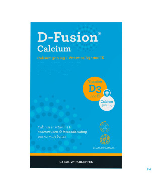 D-fusion calcium 500/1000    comp croq 60