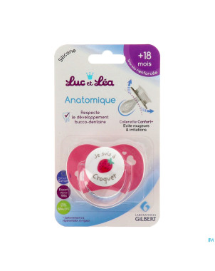 Luc&lea sucette ana 18m+ croquer anneau nf