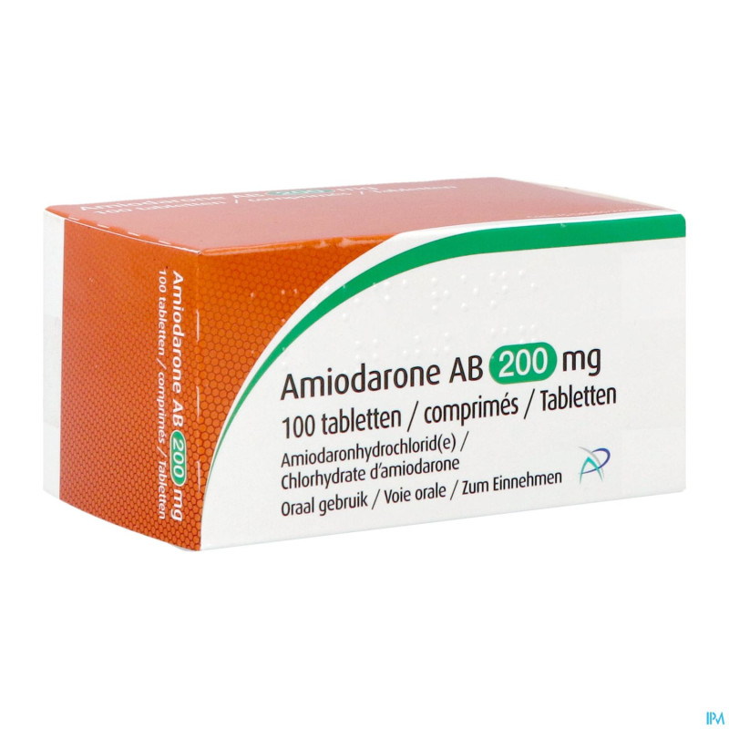 Amiodarone ab 200mg comp 100
