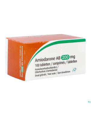 Amiodarone ab 200mg comp 100