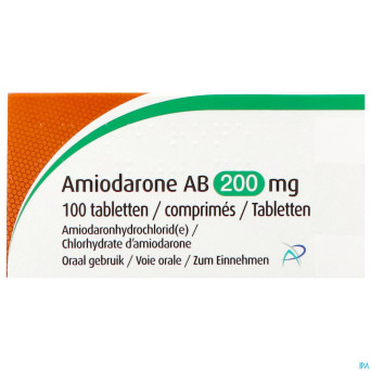 Amiodarone ab 200mg comp 100