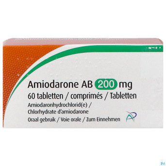 Amiodarone ab 200mg comp  60