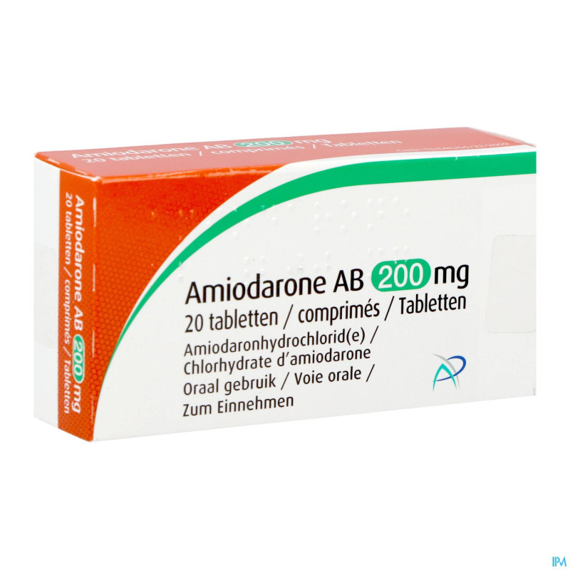 Amiodarone ab 200mg comp  20
