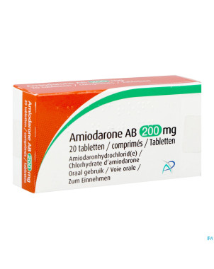 Amiodarone ab 200mg comp  20