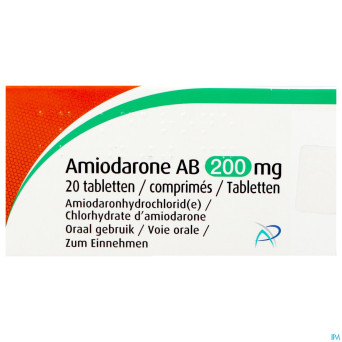 Amiodarone ab 200mg comp  20