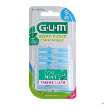Gum softpicks comfort flex mint s    40