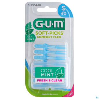 Gum softpicks comfort flex mint s    40
