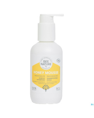 Bee nature shampooing doux honey mousse    200ml