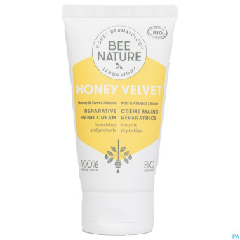 Bee nature creme mains repar. honey velvet    50ml