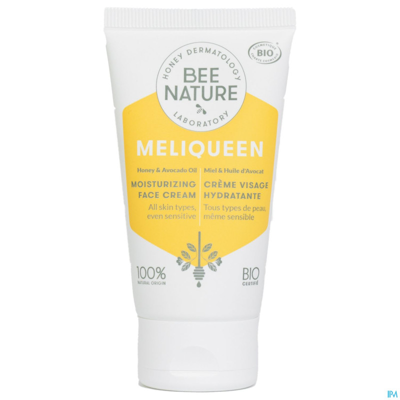 Bee nature creme visage hydratant meliqueen   50ml