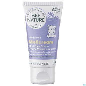 Bee nature babyzz creme visage douceur meli 50ml