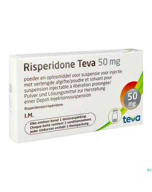 Risperidone teva pdr+solv susp inj lib.prol.  50mg