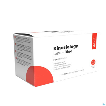 Ruban de kinesiologie bleu 50mmx5m
