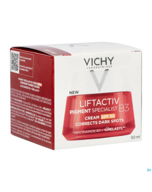 Vichy liftactiv creme b3 a/taches brunes ip50 50ml