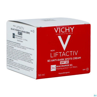 Vichy liftactiv creme b3 a/taches brunes ip50 50ml