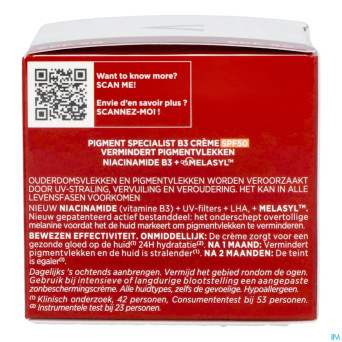 Vichy liftactiv creme b3 a/taches brunes ip50 50ml