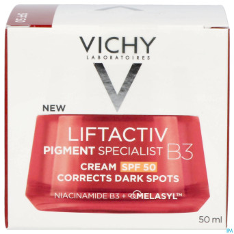 Vichy liftactiv creme b3 a/taches brunes ip50 50ml