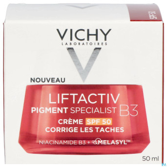 Vichy liftactiv creme b3 a/taches brunes ip50 50ml